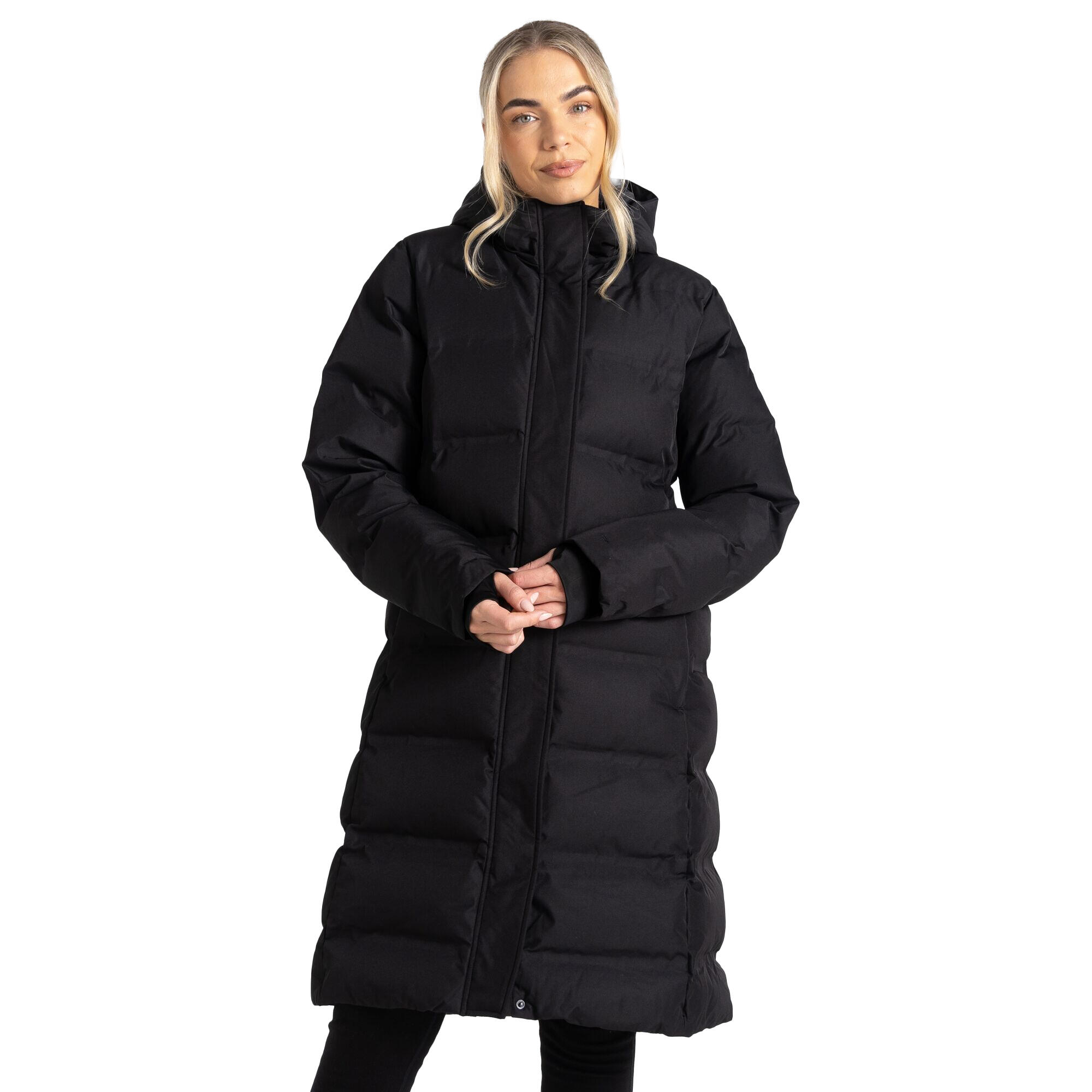 Women's WANDER Quilted Jacket (Black)