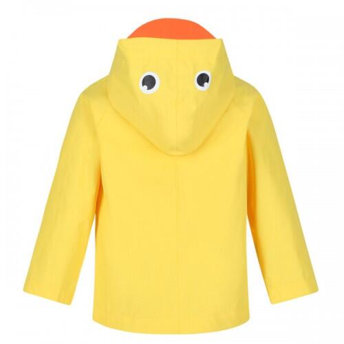 Childrens/Kids Duck Waterproof Jacket (Yellow) 2/5