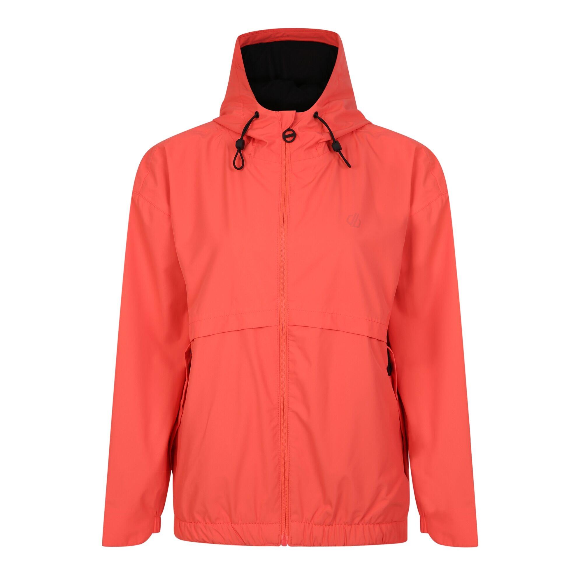 DARE 2B Womens/Ladies Fleur East Swift Lightweight Waterproof Jacket (Neon Peach)