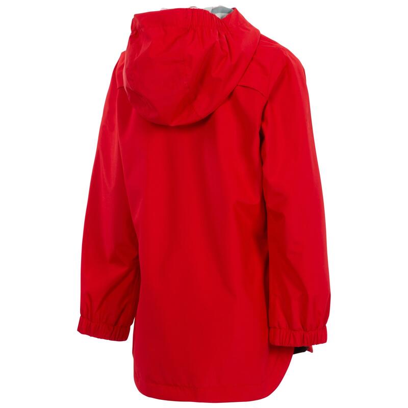 Chaqueta Impermeable Flourish de TP75 Niñas Rojo