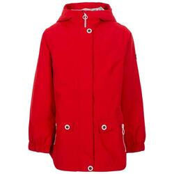 Chaqueta Impermeable Flourish de TP75 Niñas Rojo