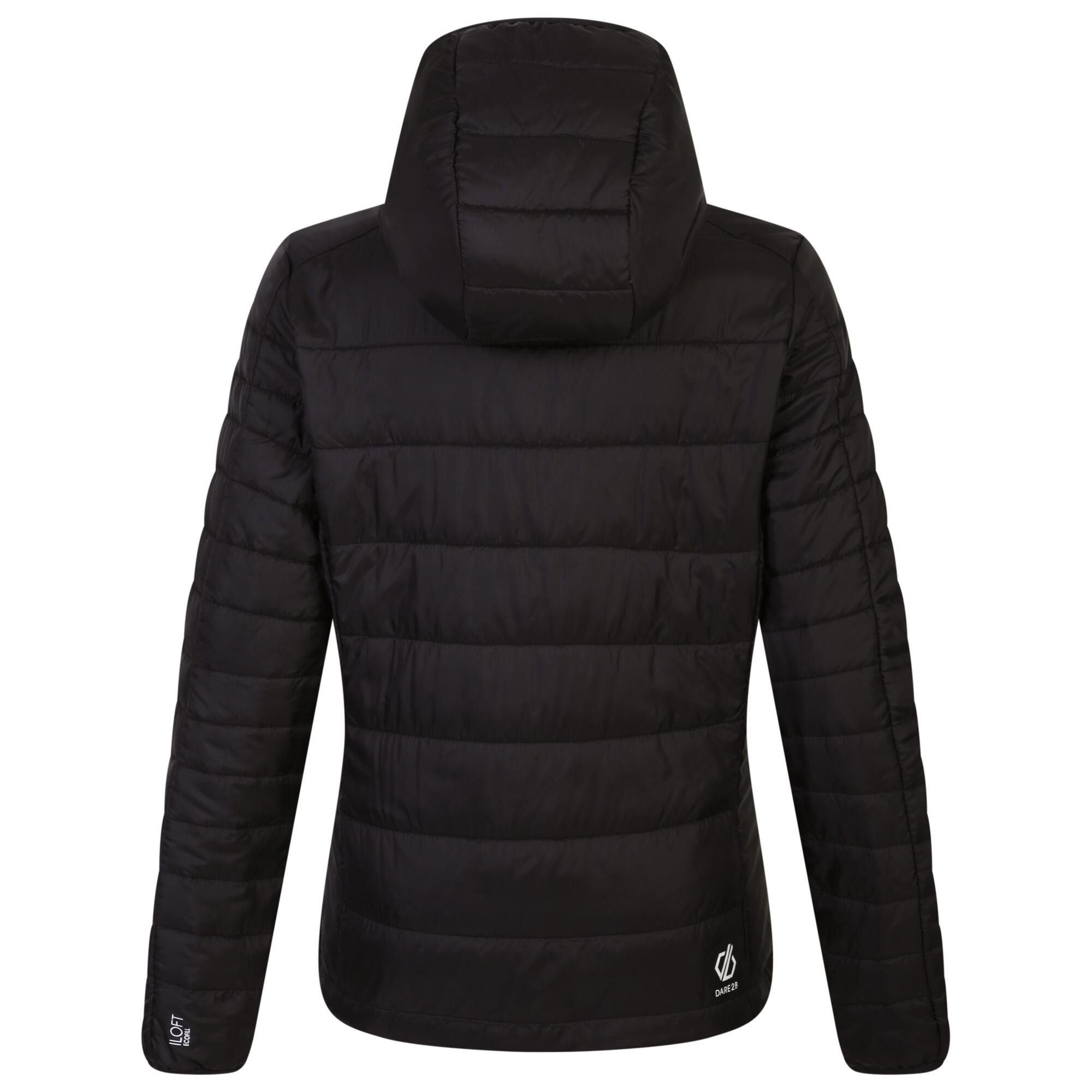 Womens/Ladies Ascending Padded Jacket (Black) 2/5