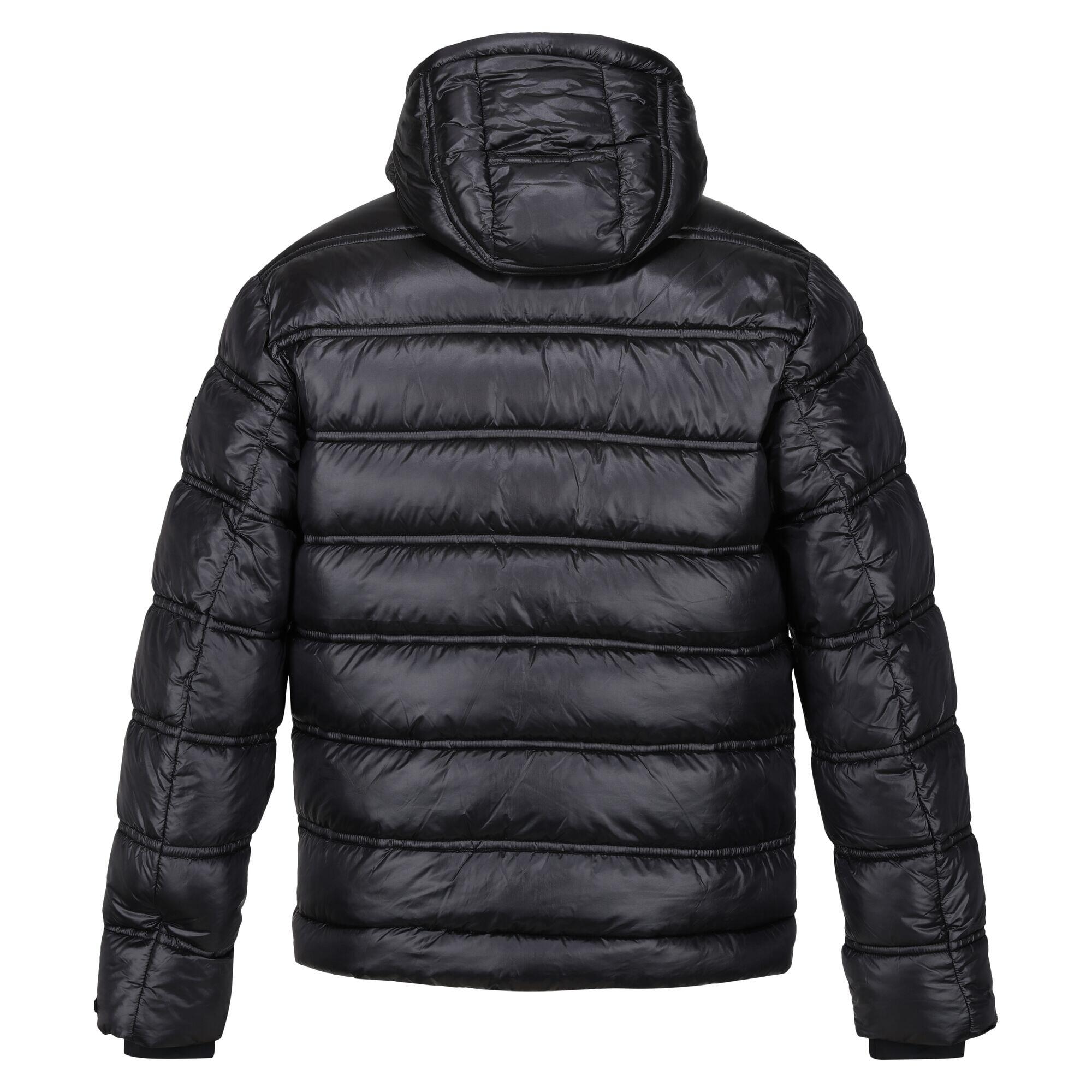 TOPLOFT Men's quilted jacket (Black)