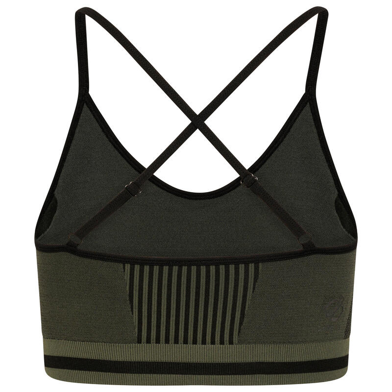 Brassière de sport DON'T SWEAT IT Femme (Vert canard)