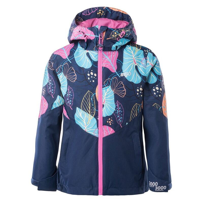 Veste JUNKO Fille (Bleu / Rose vif)