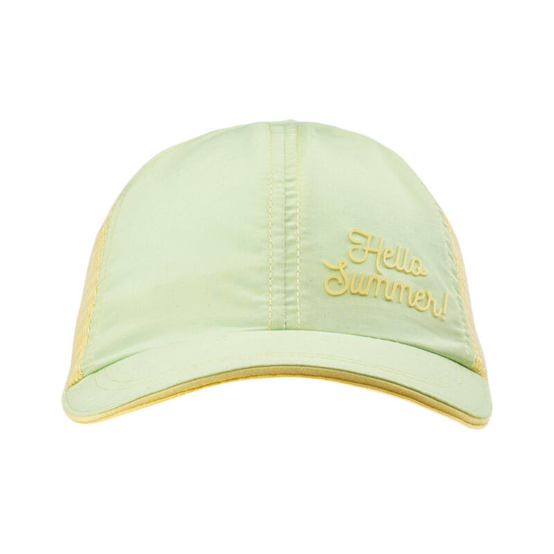 Casquette de baseball JOEL Fille (Vert / Jaune poire)