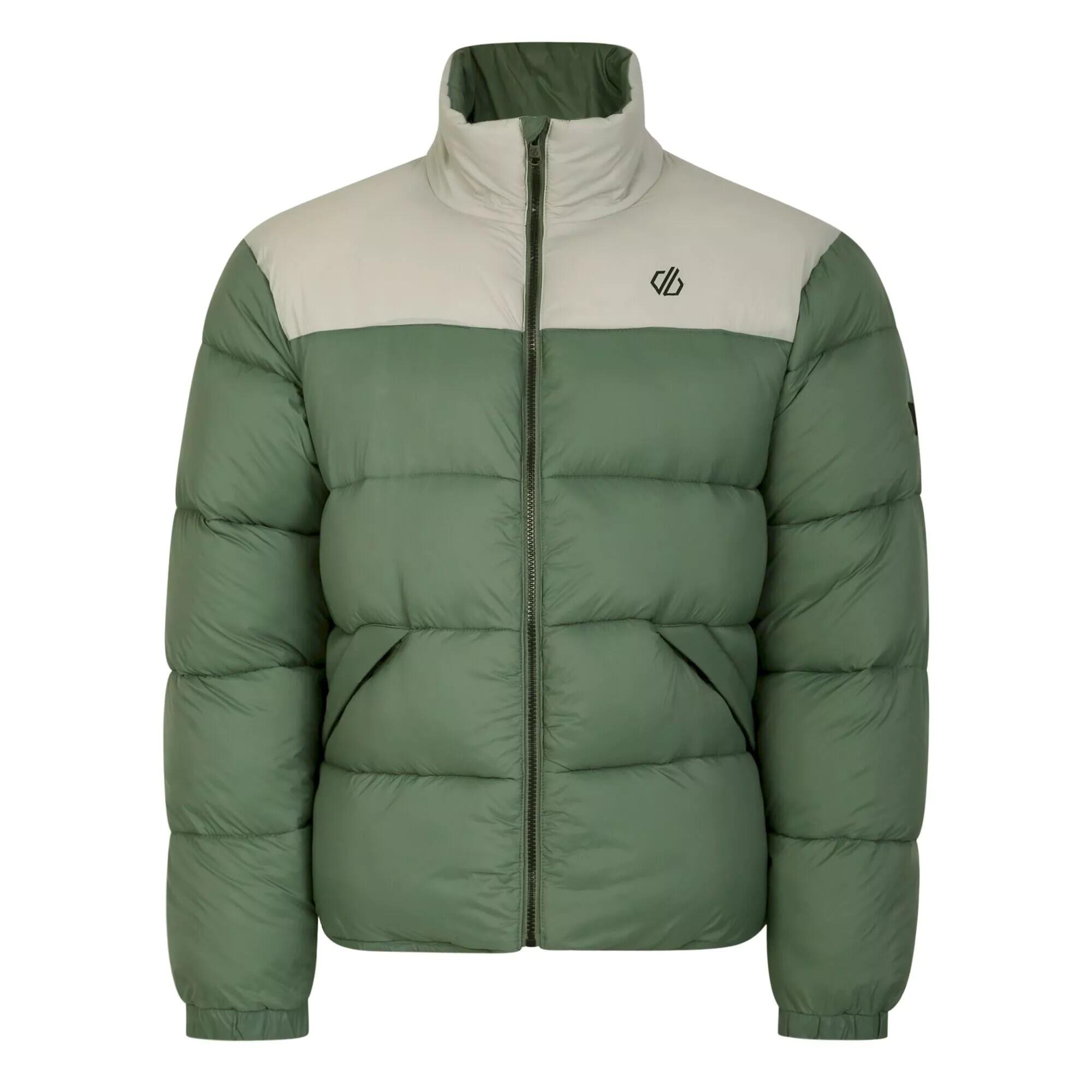 THE JERMAINE JENAS EDIT MENTOR quilted jacket for men (Duck green / Light grey)