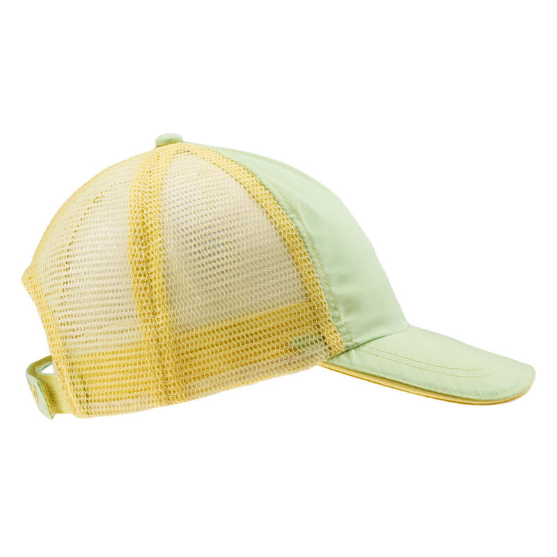 Casquette de baseball JOEL Fille (Vert / Jaune poire)