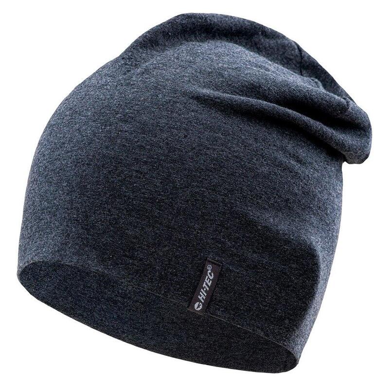 Cappello A Cuffia Logo Adulto Unisex Hi-Tec Enif Grigio Melange