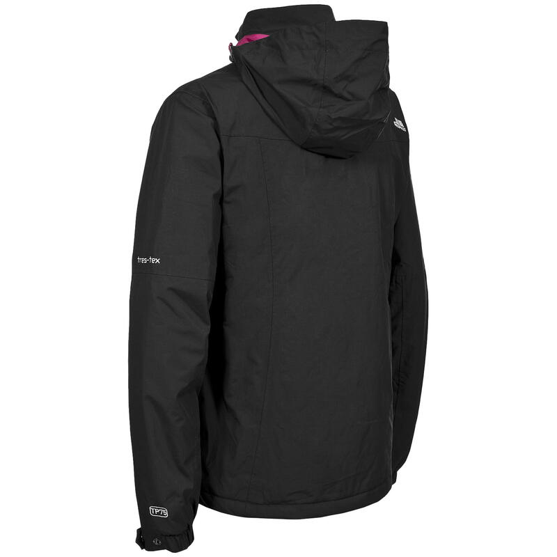 Outdoorjacke Malissa, leicht gefüttert, wasserdicht Damen Schwarz