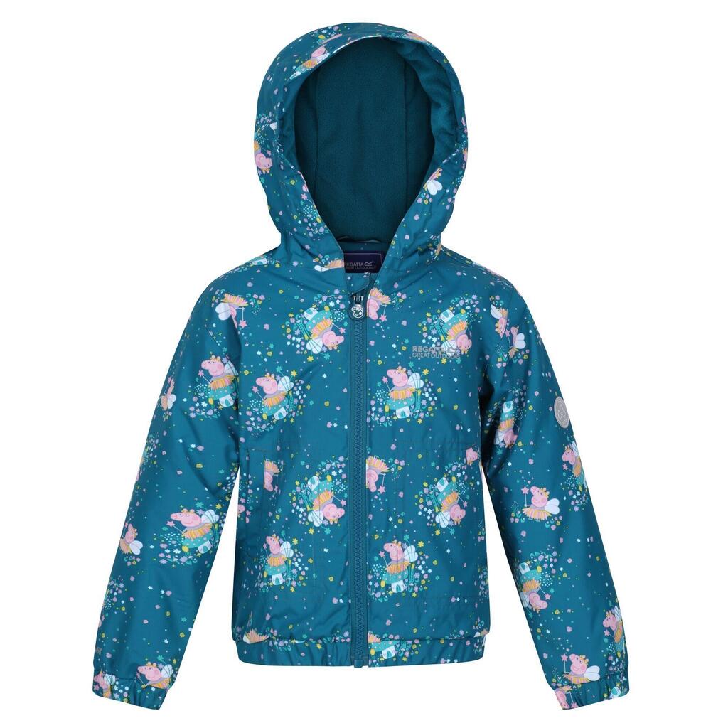 Childrens/Kids Muddy Puddle Peppa Pig Fairy Padded Jacket (Gulfstream)