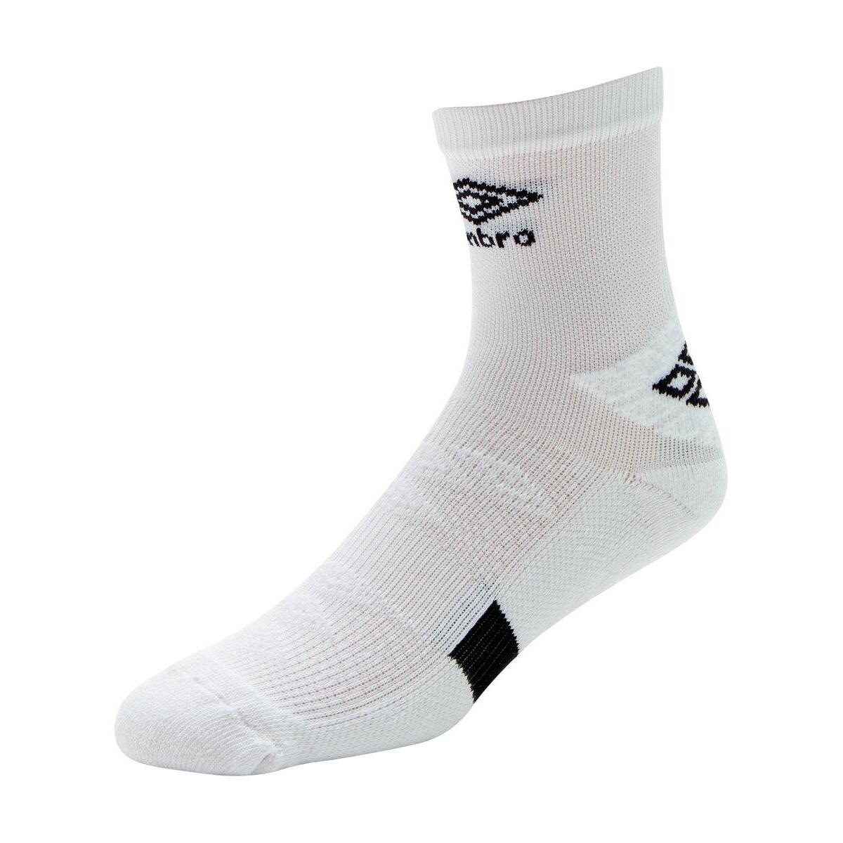 UMBRO Mens Pro Protex Gripped Socks (White/Black)