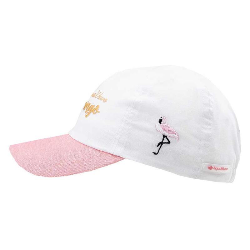 Cappellino Da Baseball Fenicottero Bambini Aquawave Jens Fenicottero Rosa Bianco