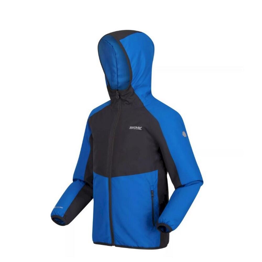 Childrens/Kids Volcanics VI Waterproof Jacket (Sky Diver Blue/Dark Grey) 1/5
