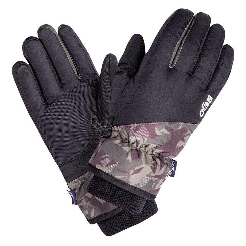 Gants de ski VIPO Garçon (Kaki / Noir)