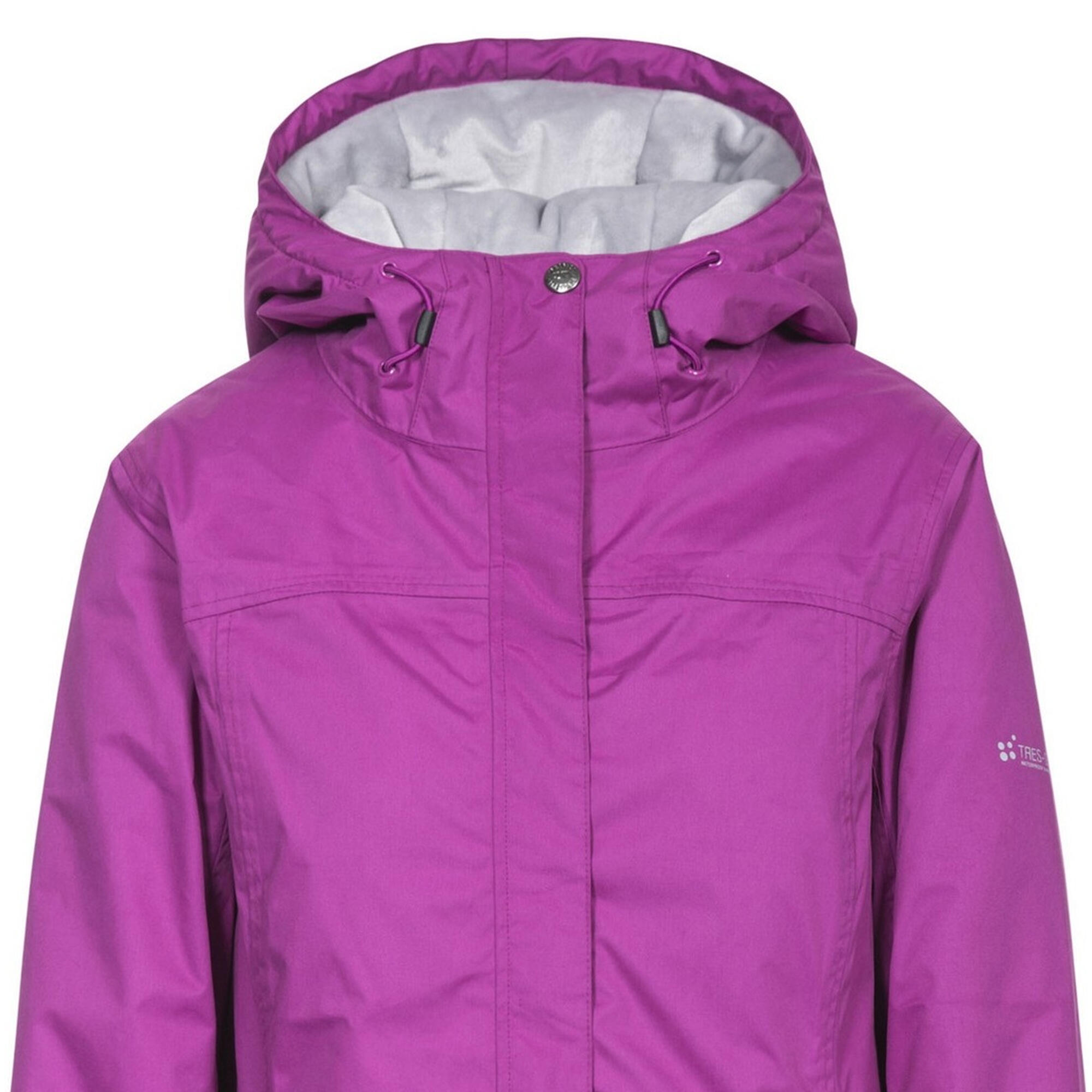 Edna Women's quilted waterproof jacket (Violet)