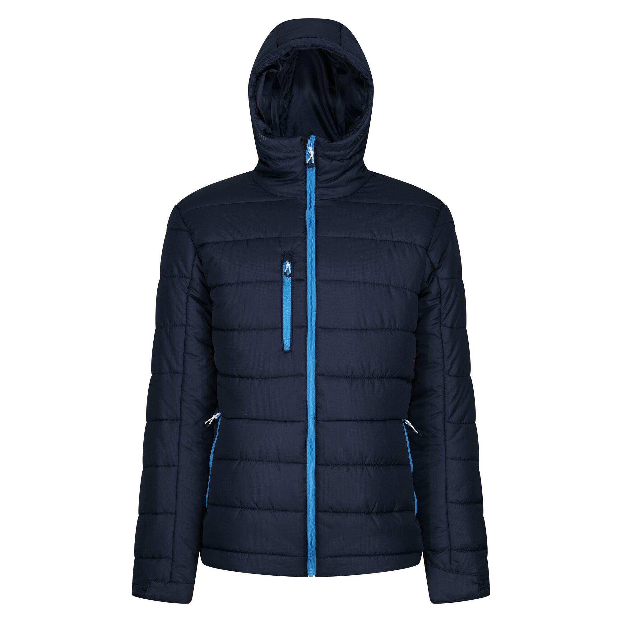 Mens Navigate Thermal Padded Jacket (Navy/French Blue) 1/5