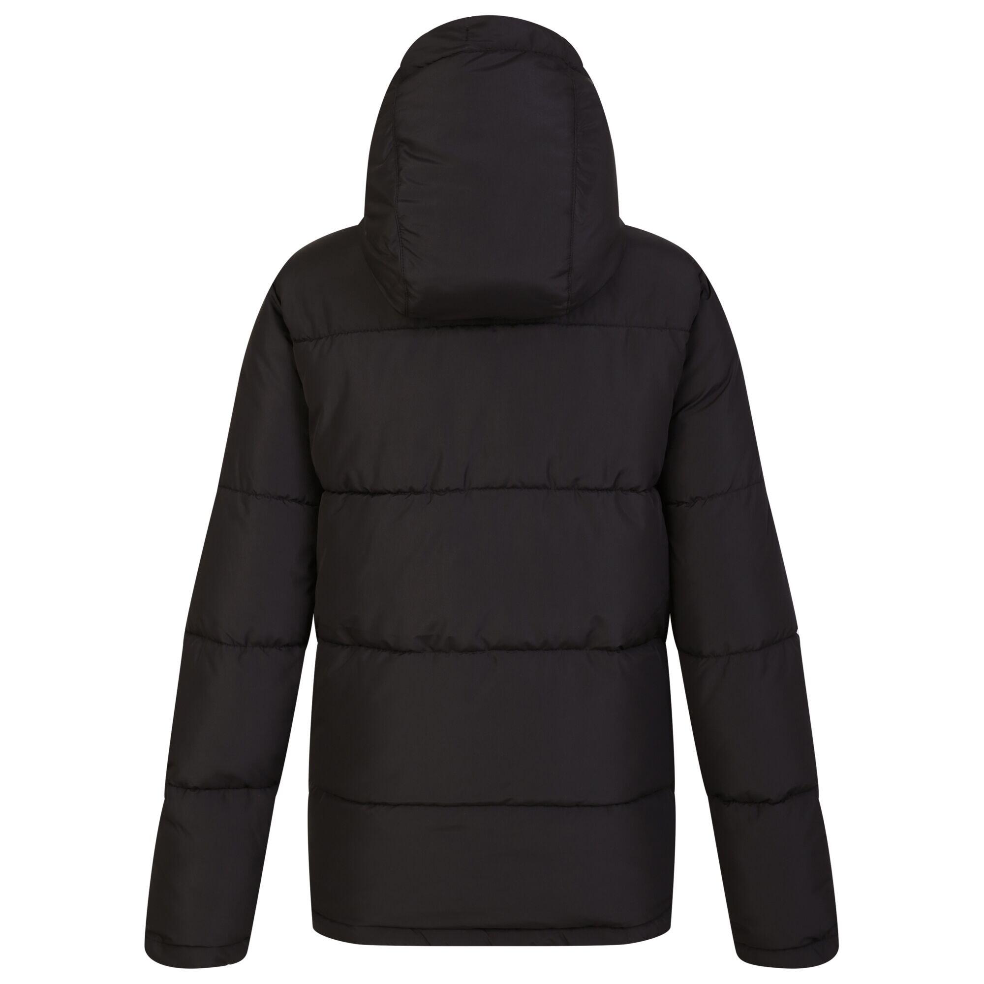 Women's SOCIETY quilted jacket (Black)