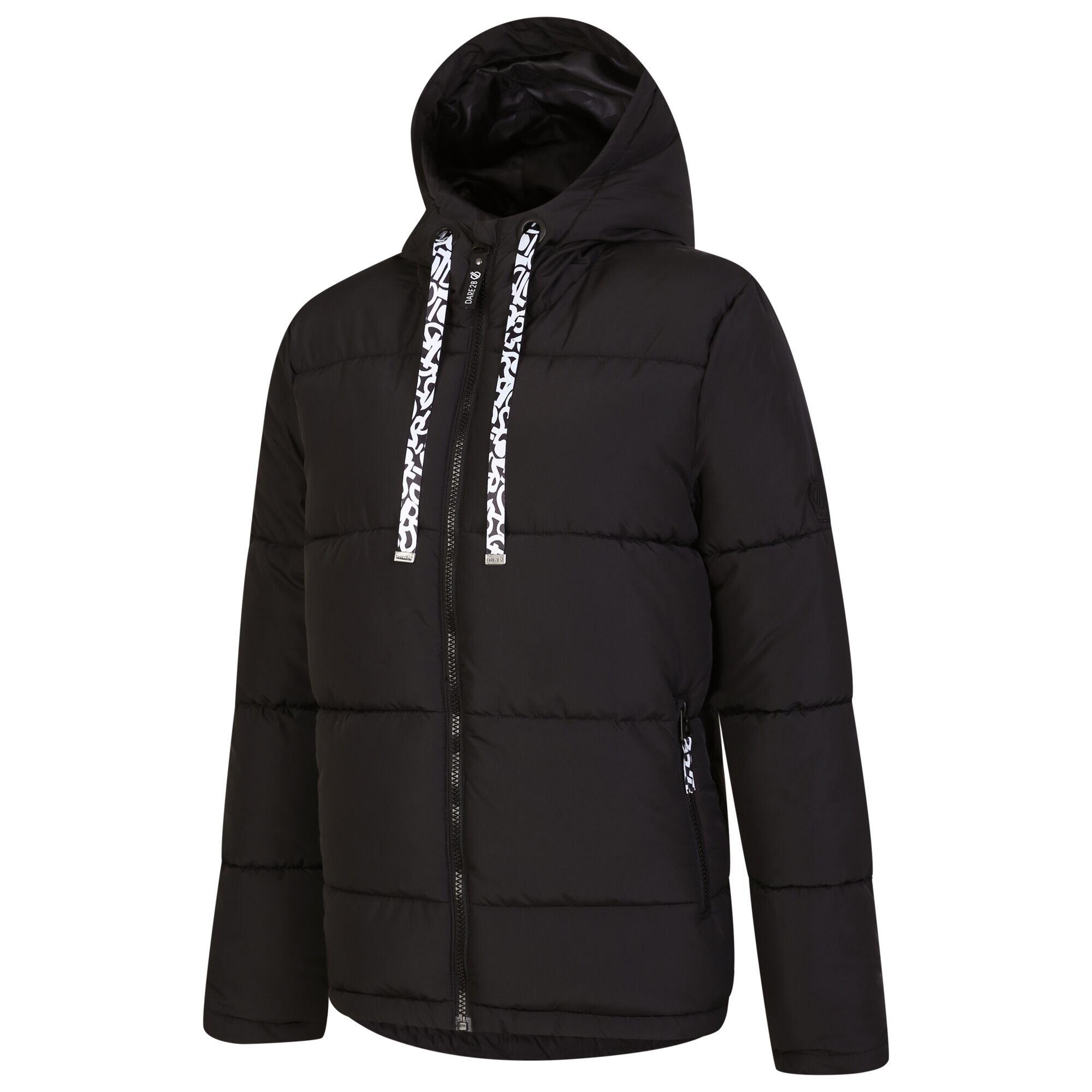 Women's SOCIETY quilted jacket (Black)