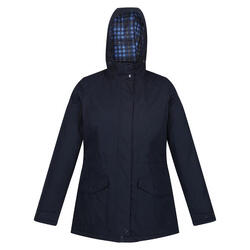 Veste imperméable BRIGIDA Femme (Bleu marine À carreaux)