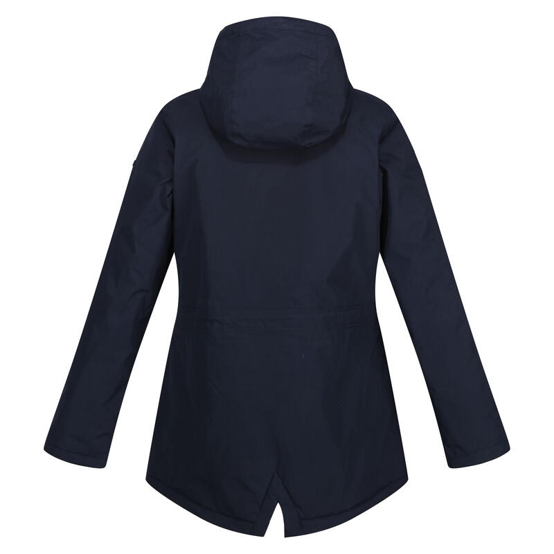 Dames Brigida Waterdicht Jasje (Navy Check)