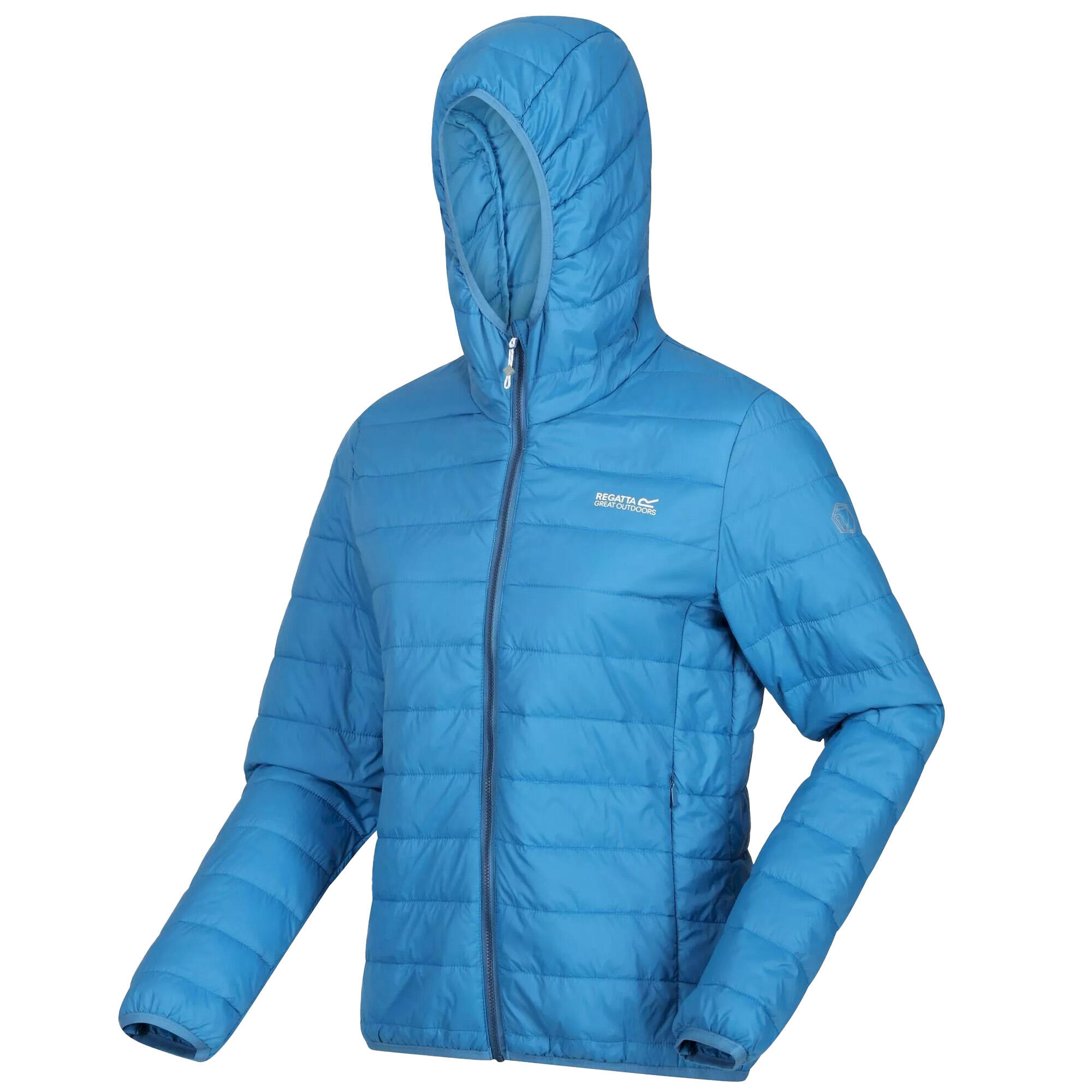 Womens/Ladies Hillpack Puffer Jacket (Vallarta Blue) 3/5