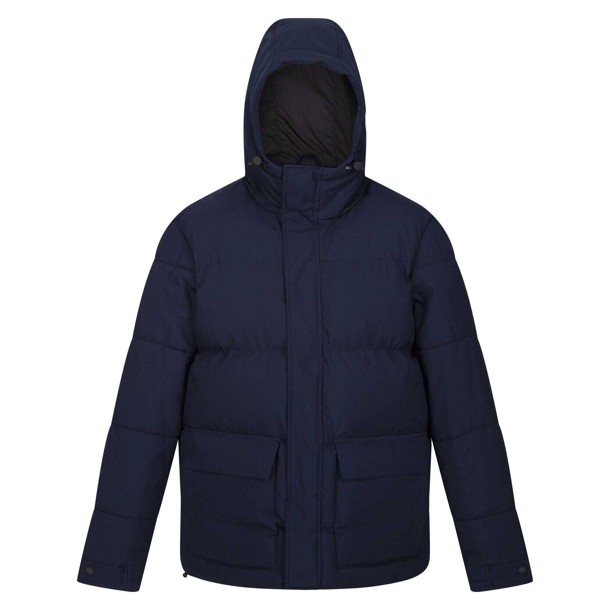 REGATTA Mens Falkner Padded Jacket (Navy)