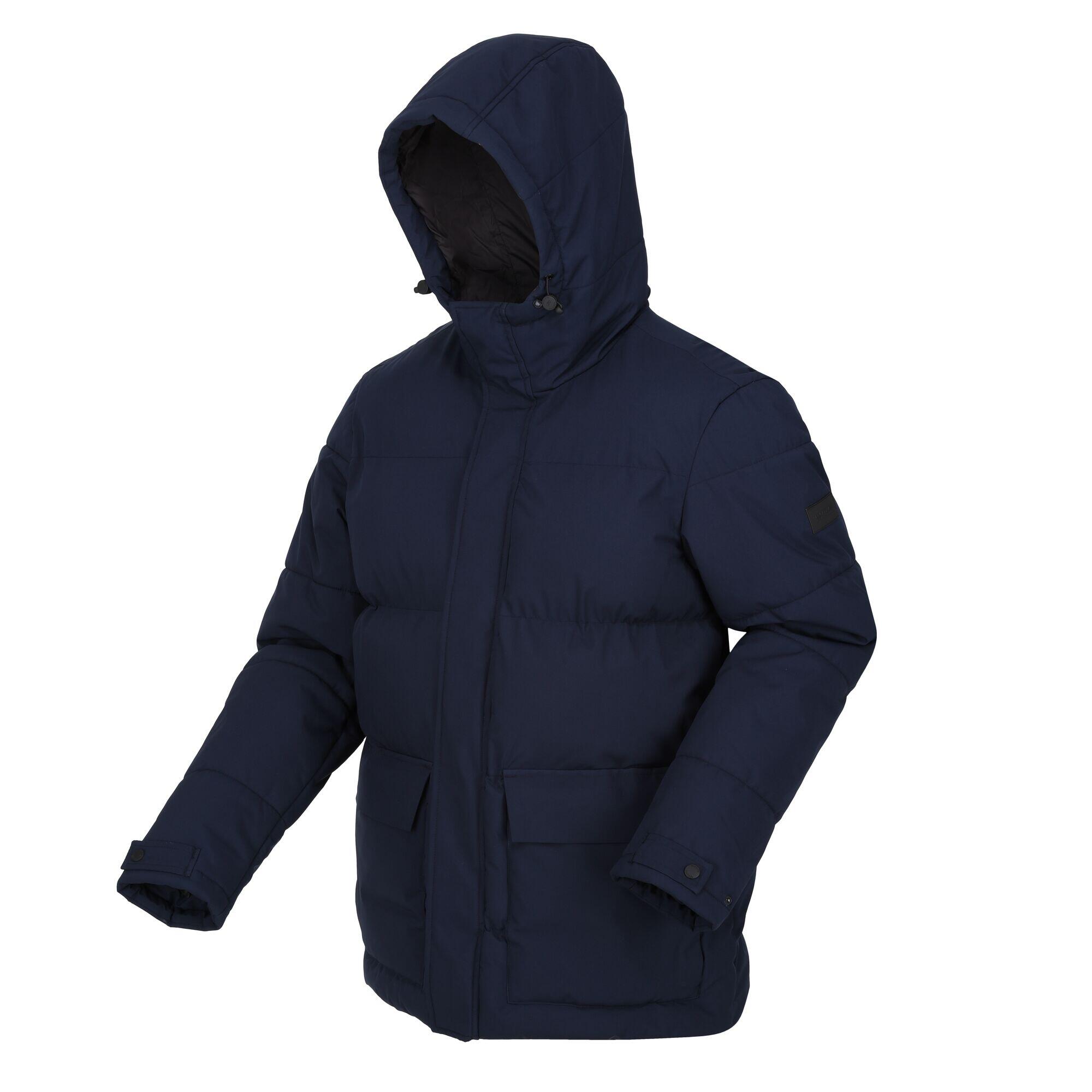 Mens Falkner Padded Jacket (Navy) 3/5