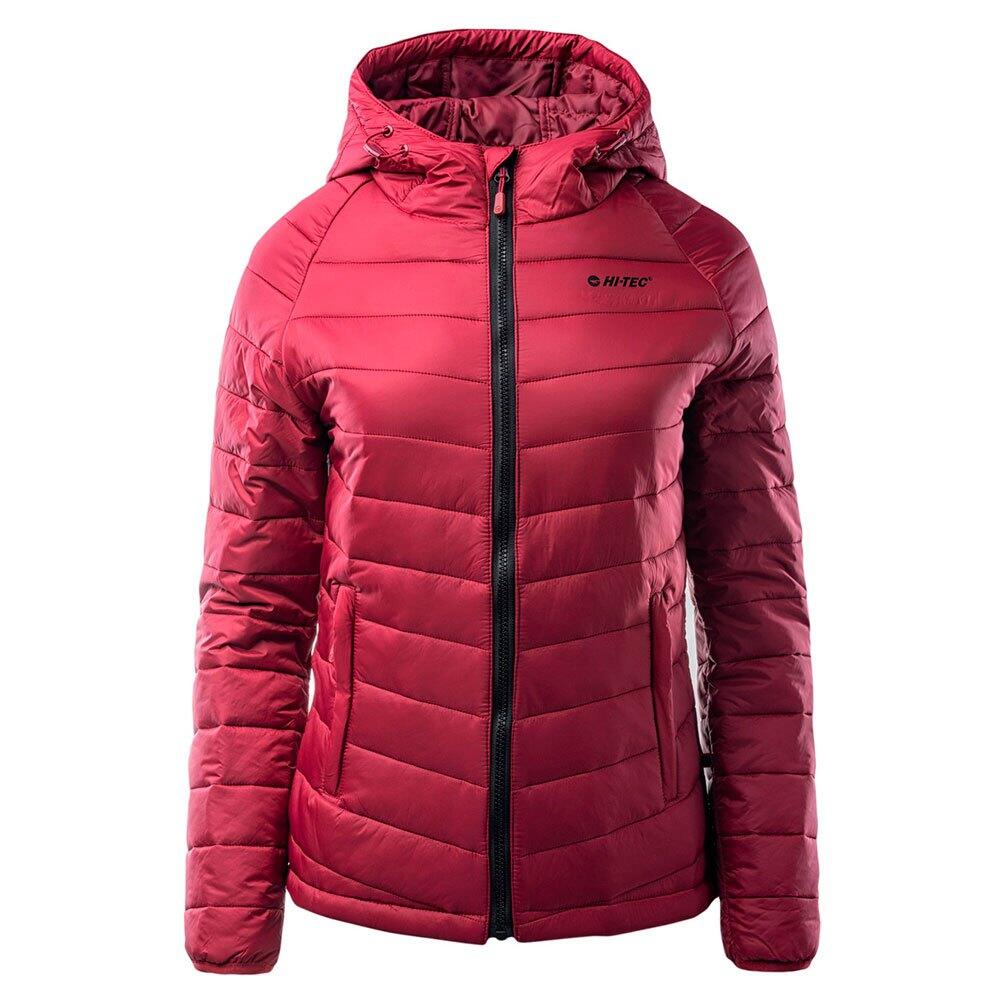 Hi-tec - Veste Matelassée Carson Femme (rouge Foncé) - Doudoune Duvet - Bordeaux|rouge - 48 Xl - Decathlon