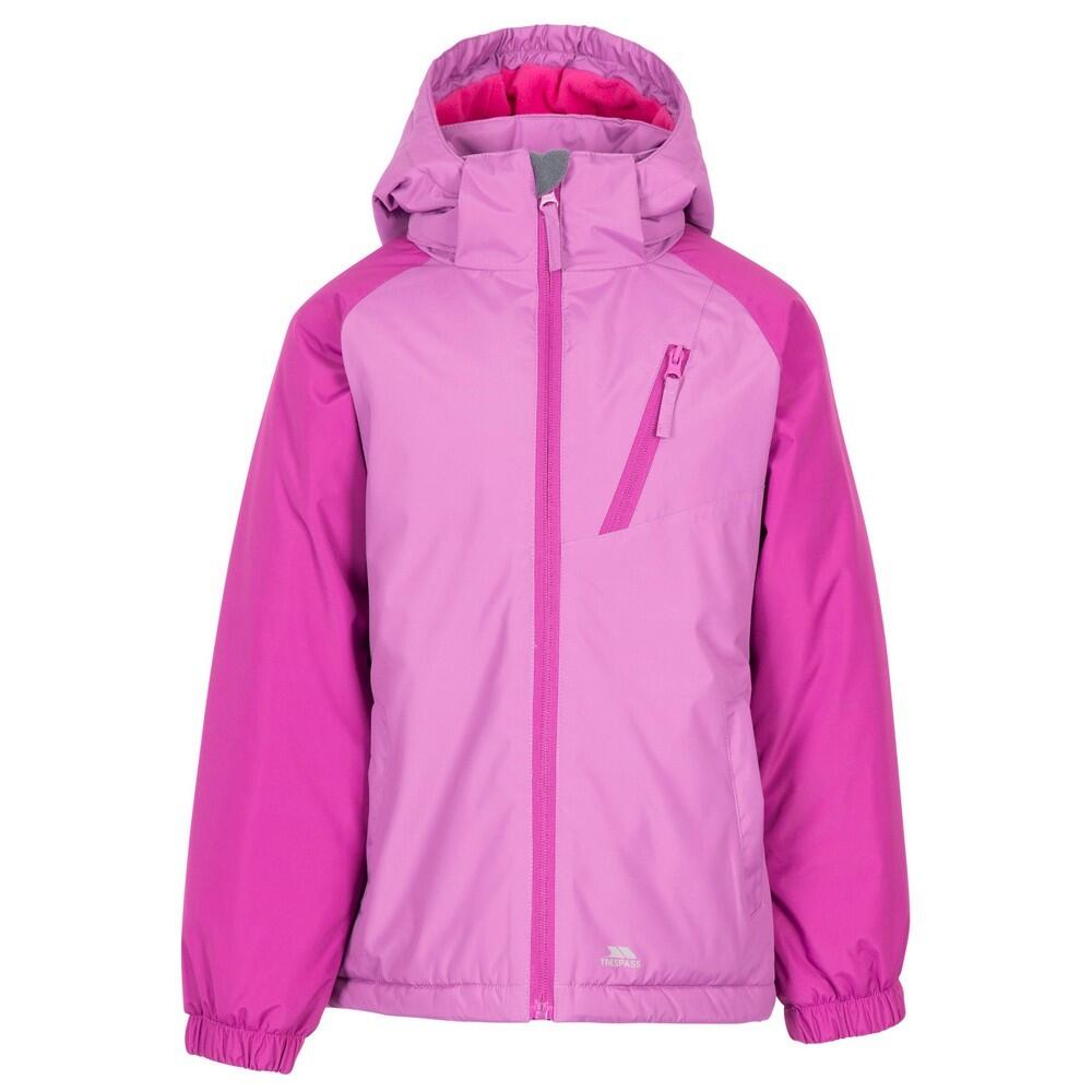 Children's TUNEFUL waterproof jacket (Dark pink)