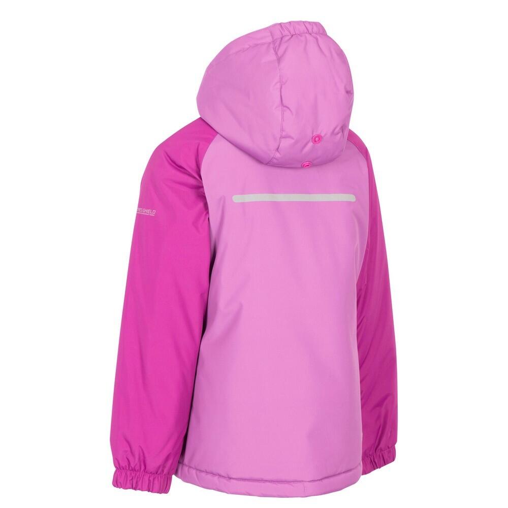 Children's TUNEFUL waterproof jacket (Dark pink)