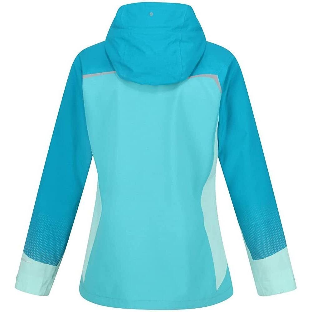 "Highton Pro" Jacke Wasserfest für Damen Neon-Pfirsichfarben 4/5