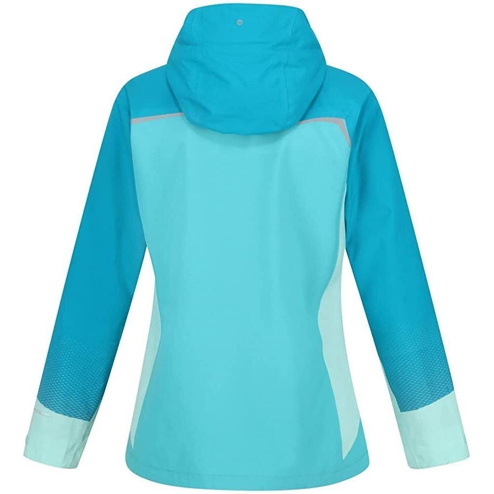 Womens/Ladies Highton Pro Waterproof Jacket (Turquoise/Enamel Blue) 2/5