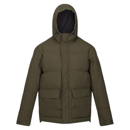 Veste Matelassée FALKNER Homme (Kaki Foncé)
