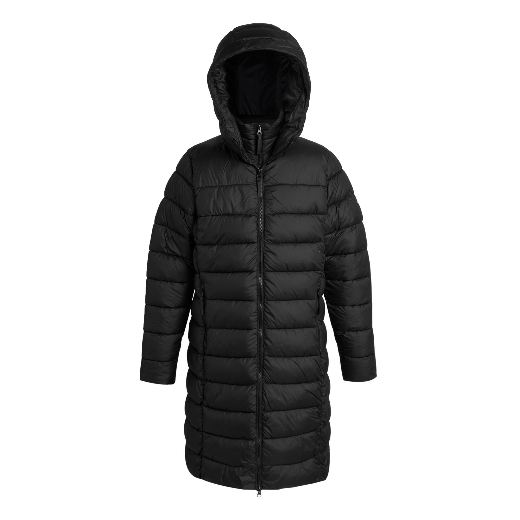 Womens/Ladies Andia Baffled Padded Jacket (Black) 1/5