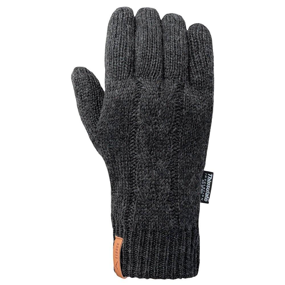 ELBRUS Heren Remos Handschoenen (Donkergrijs)