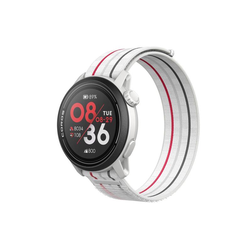 Montre COROS Pace 3 blanche avec bracelet en nylon COROS Decathlon