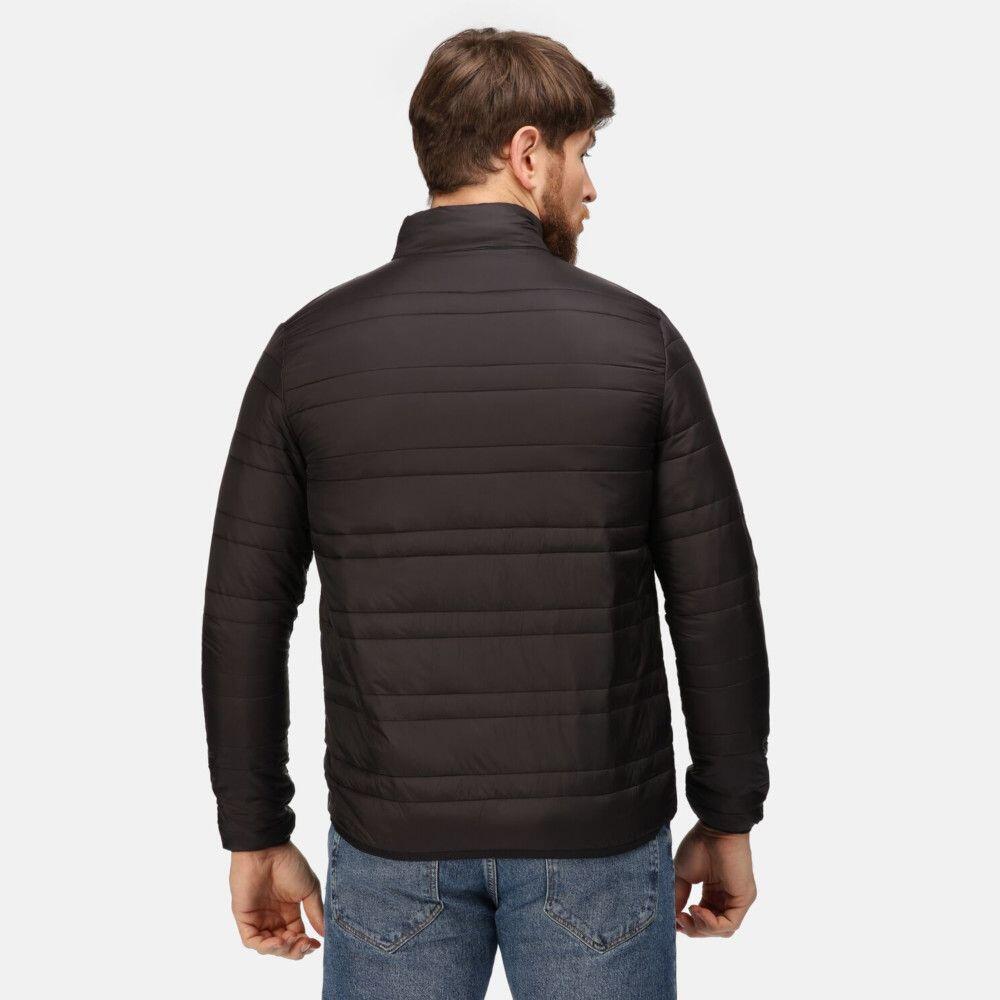 Professional Mens Firedown Insulated Jacket (Black/Black) 2/5