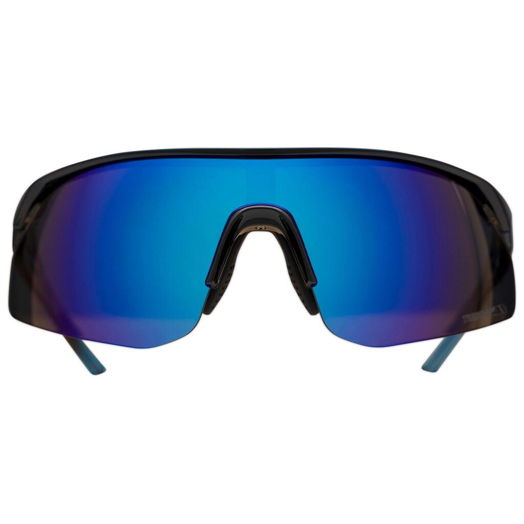 Unisex Adult Kit Sunglasses (Black/Blue)