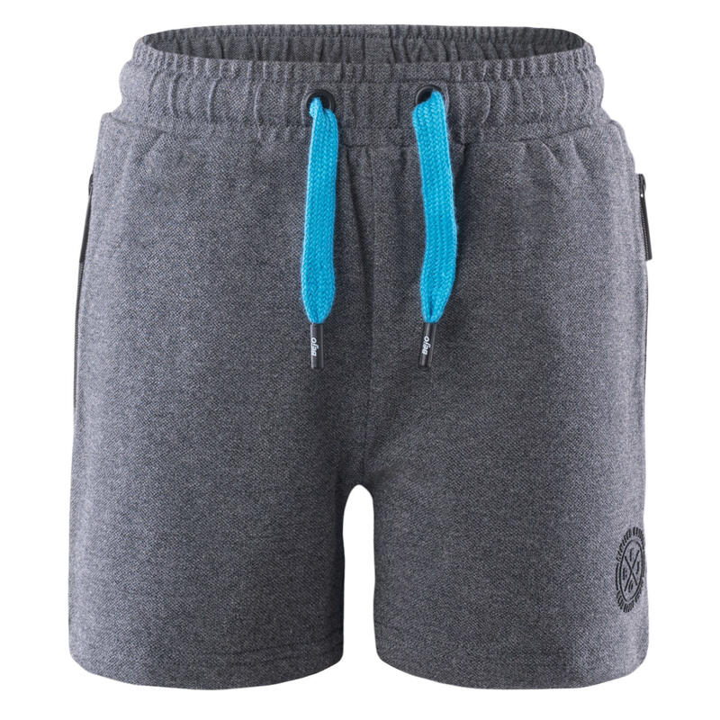 Short EDDY KDB Enfant (Gris foncé / Noir)