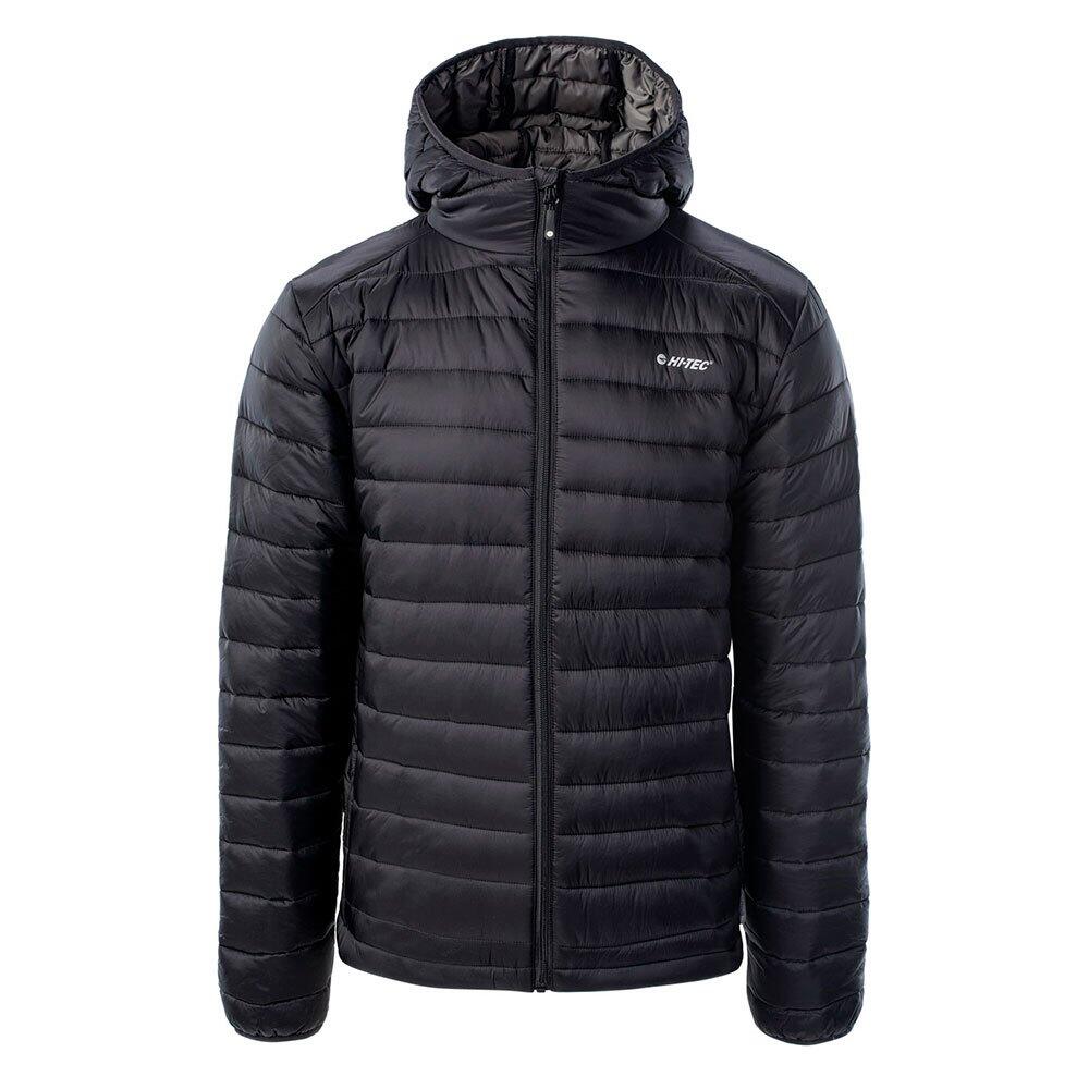 Mens Cash Quilted Padded Jacket (Black)