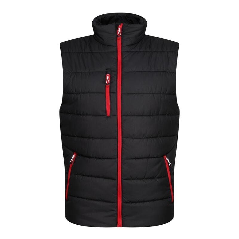 Veste sans manches NAVIGATE Homme (Noir / Rouge classique)