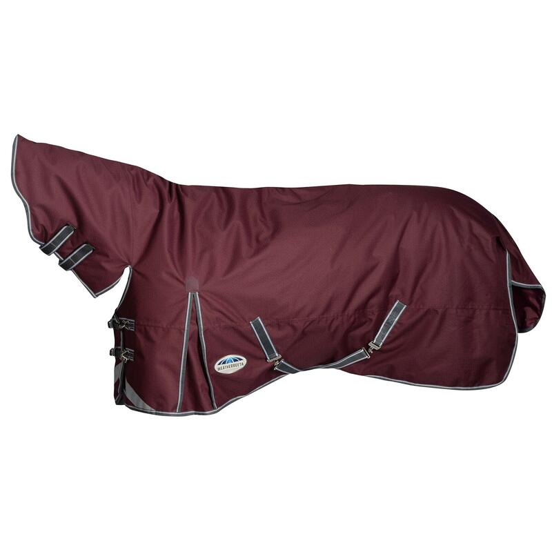 Couverture d'extérieur pour chevaux COMFITEC PLUS DYNAMIC (Bordeaux / Gris /