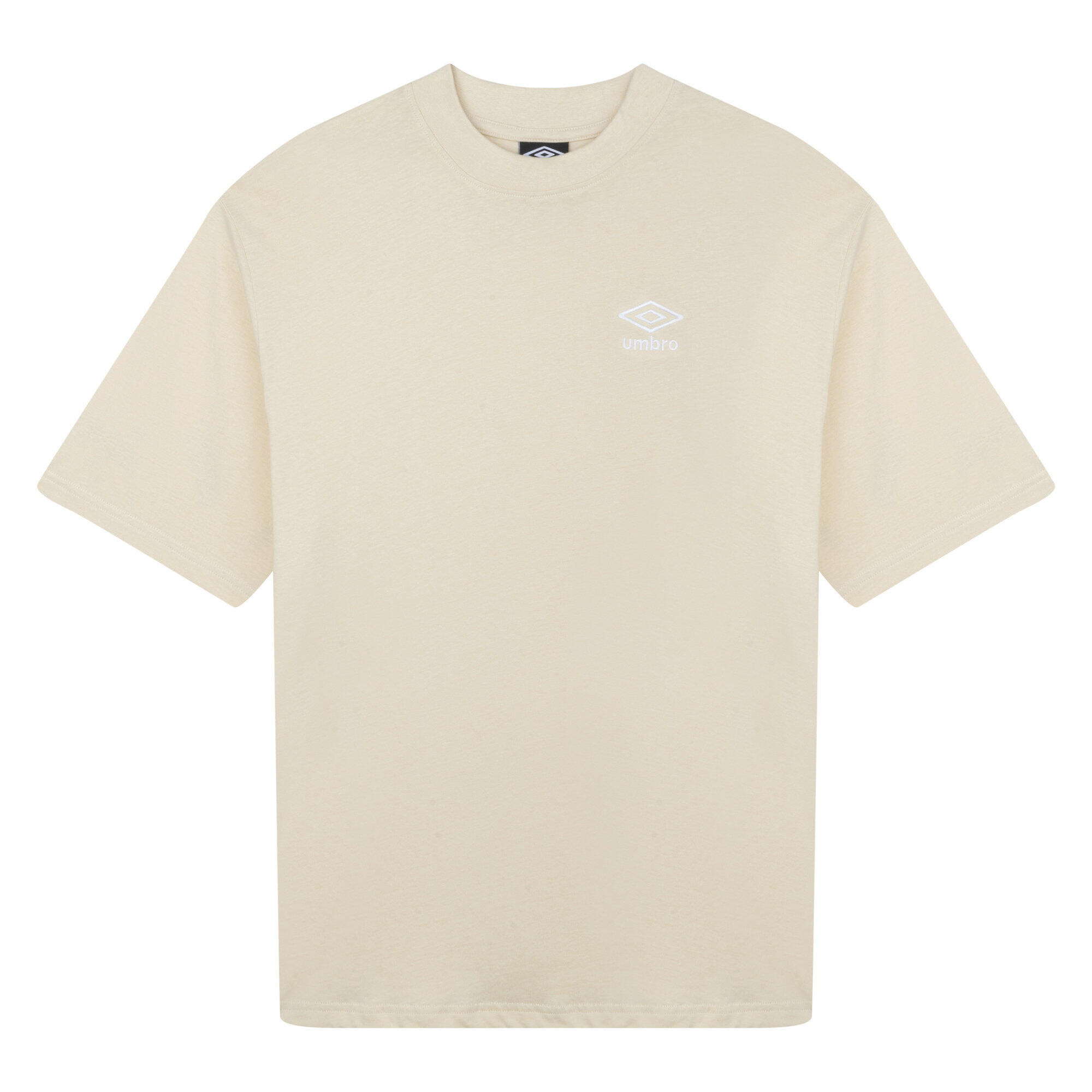 UMBRO Womens/Ladies Core Oversized TShirt (Biscotti/White)