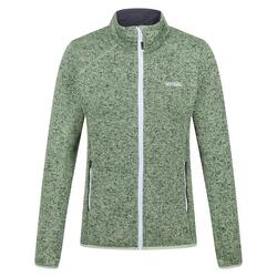 Forro Polar Newhill de Jaspeada para Mujer Verde