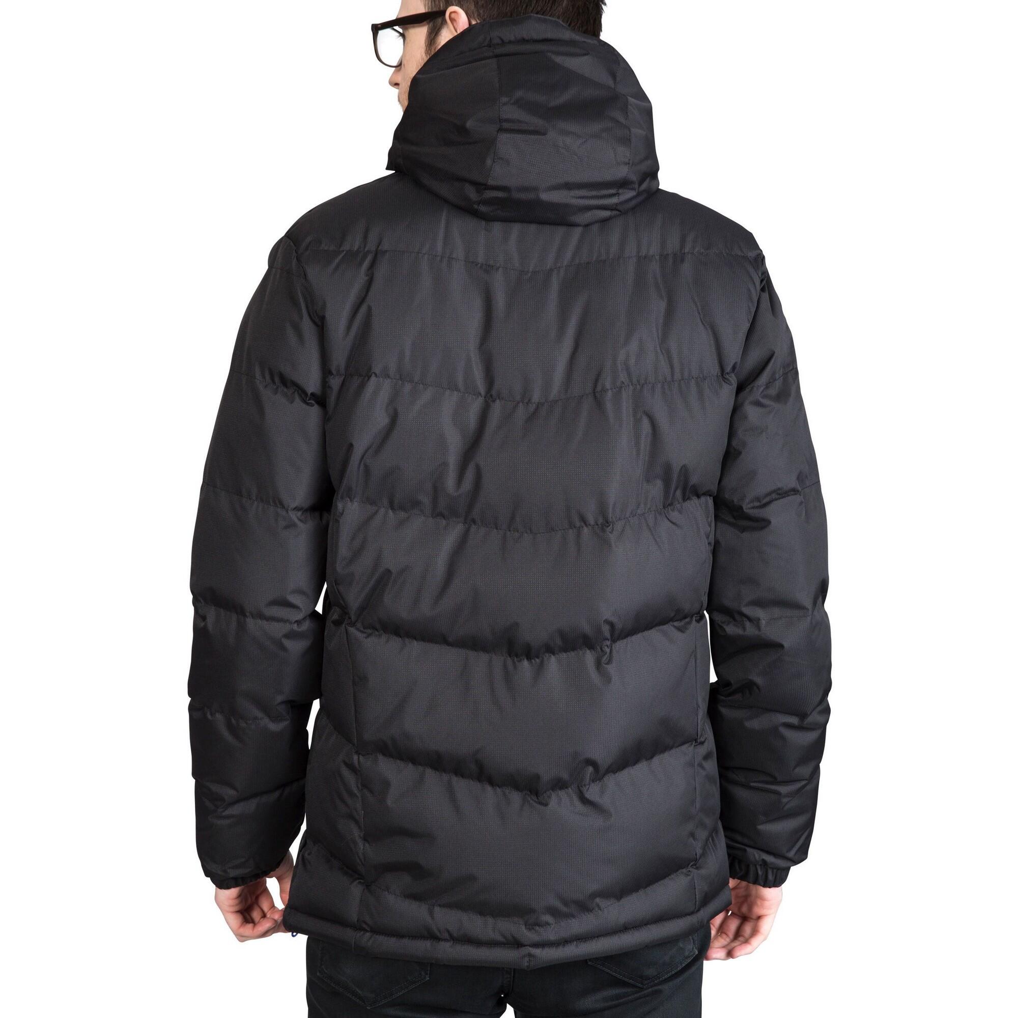 Giubbotto Imbottito Uomo Trespass Blustery Nero 3/5