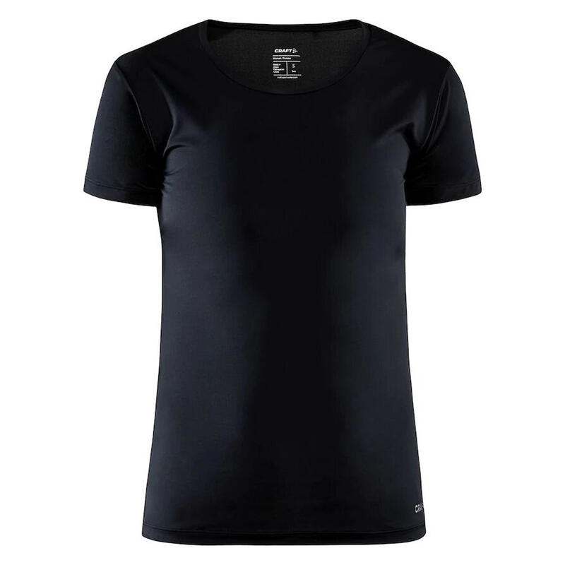 Tshirt ESSENTIAL CORE DRY Femme (Noir)