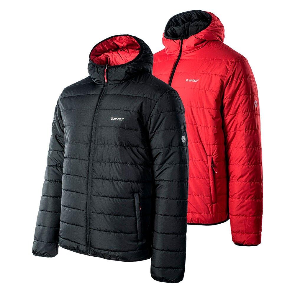 Veste Matelassée HALDEN Homme (Noir / Rouge Sang) 4/4