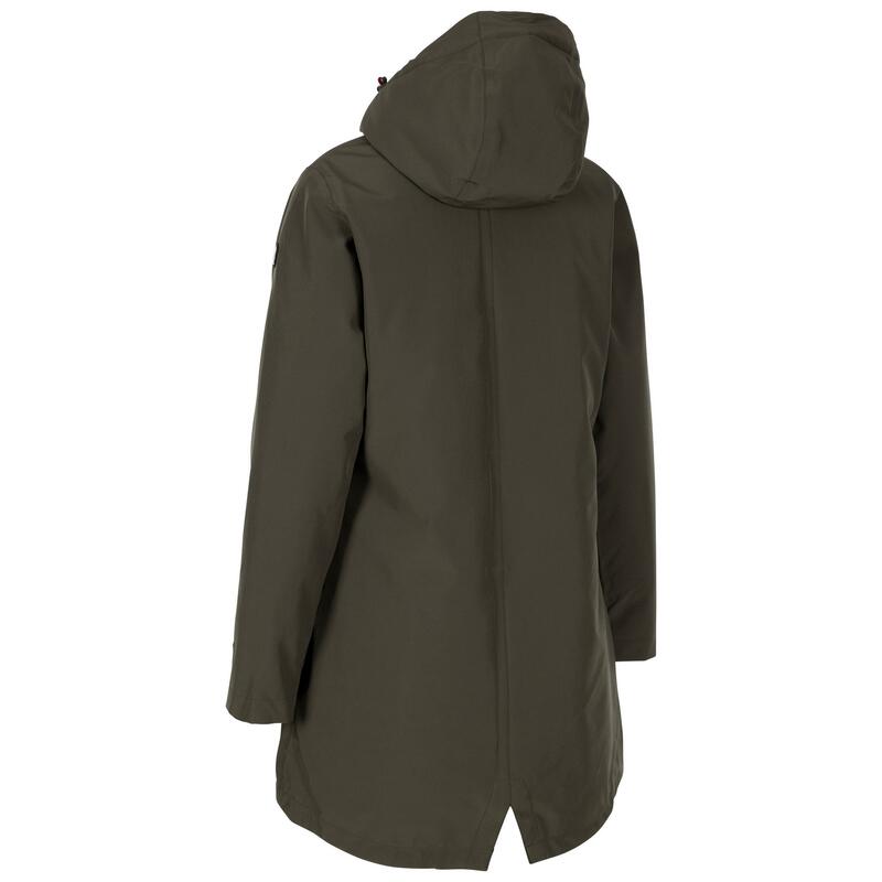 Chaqueta Impermeable Modesty de TP75 para Mujer Viña Oscura