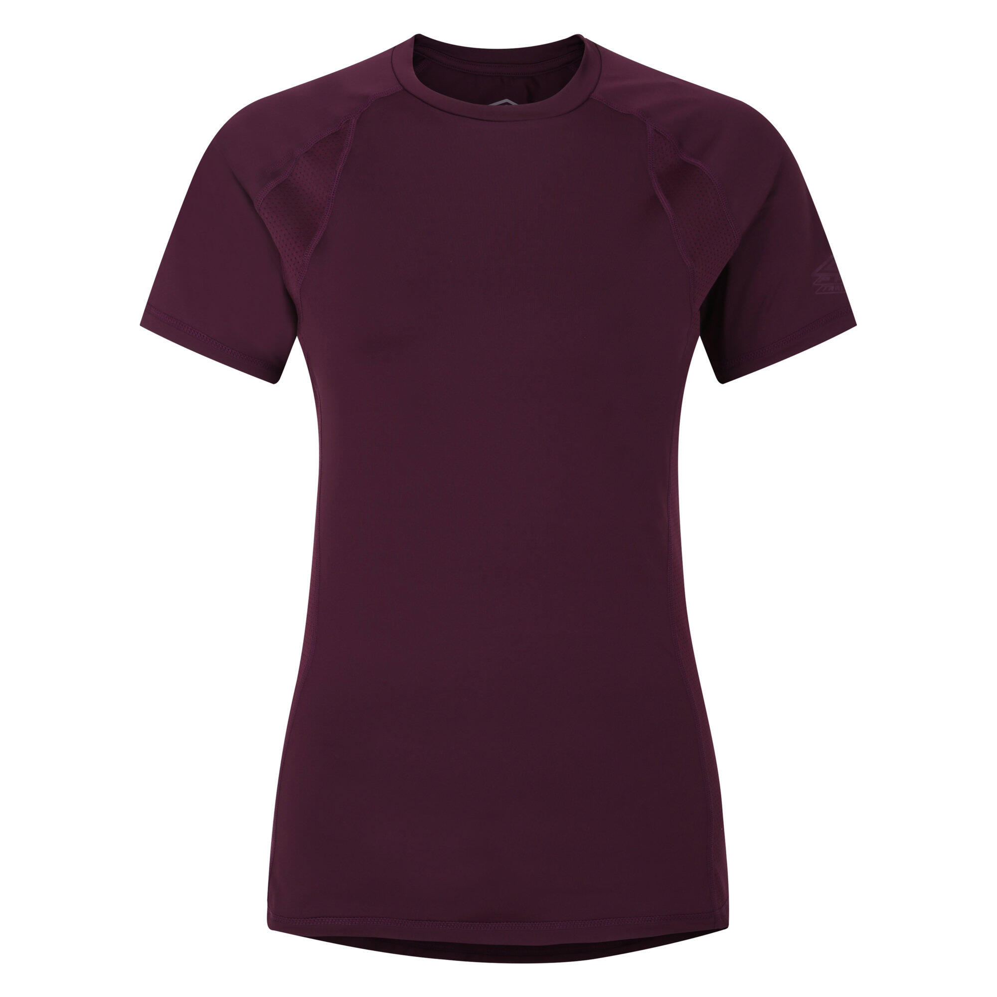 Womens/Ladies Pro Training Polyester TShirt (Potent Purple/Mauve) 1/4
